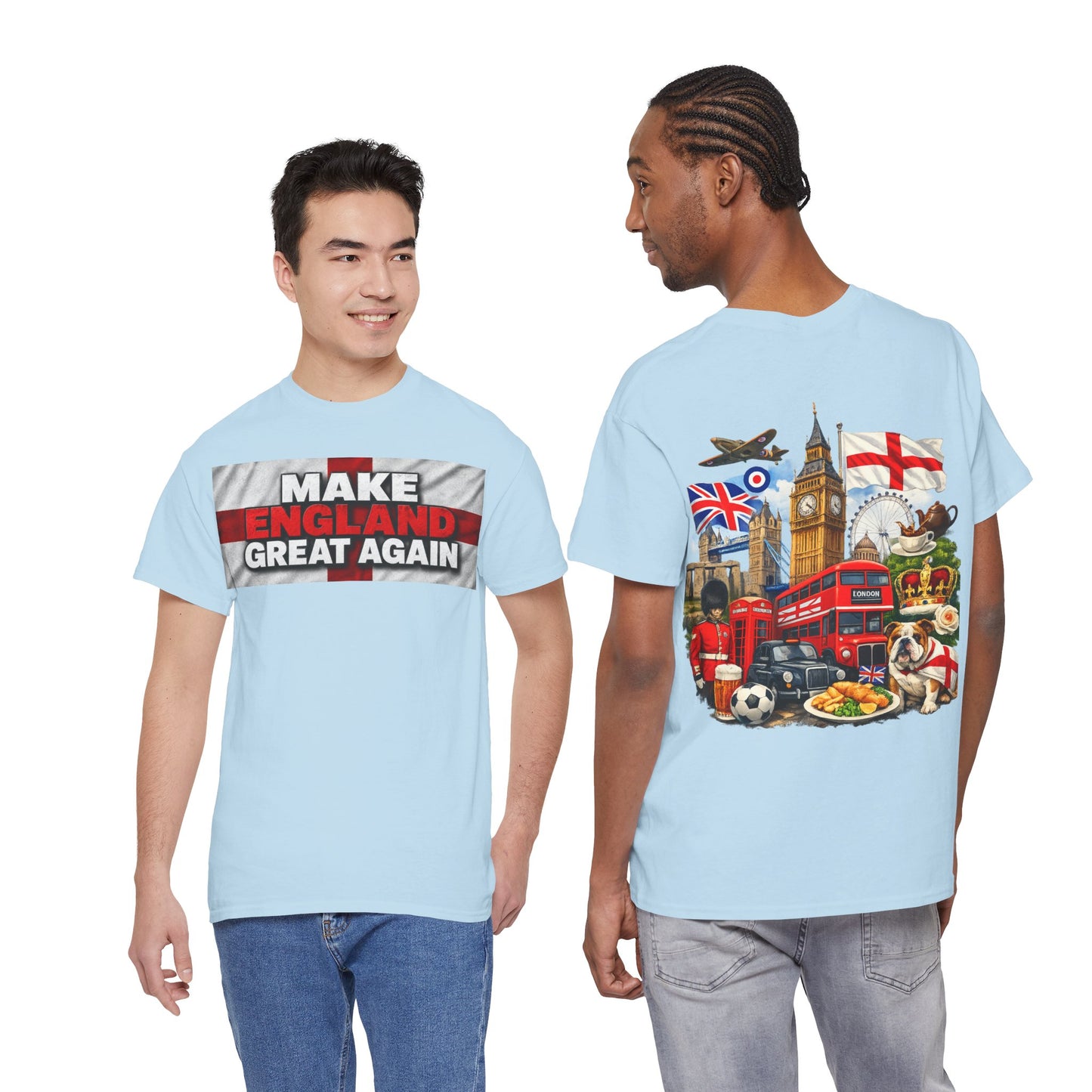 England Pride T-Shirt — "Make England Great Again" Graphic Tee