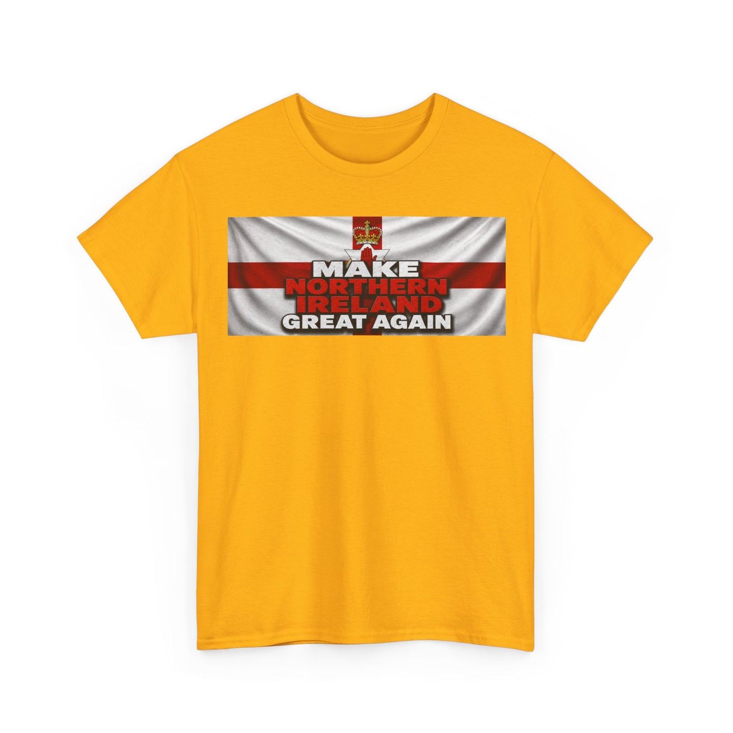 Northern Ireland Collage Tee — "Make Northern Ireland Great Again" Graphic T-Shirt