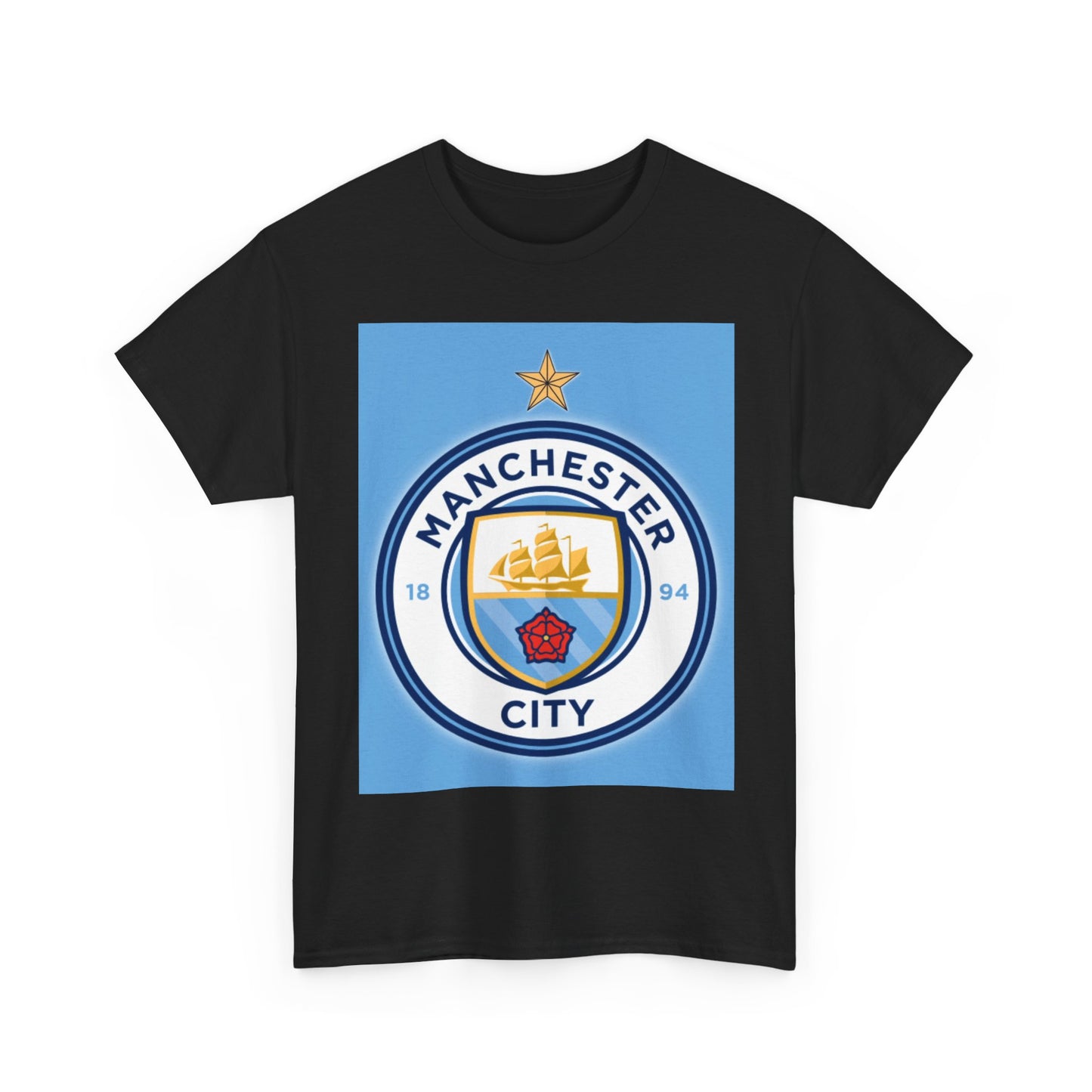 Manchester City Logo T-Shirt – Football Fan Tee