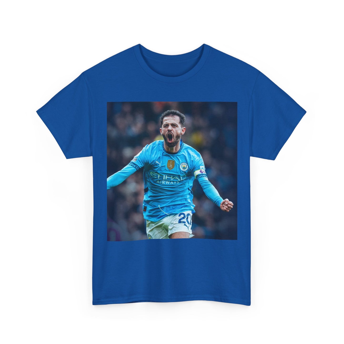 Bernardo Silva Tribute Tee – Inspirational Letter & Celebrating Goal Moment