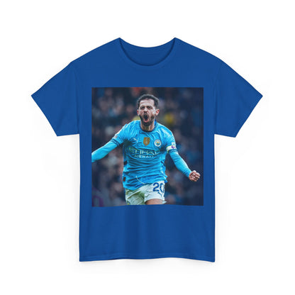 Bernardo Silva Tribute Tee – Inspirational Letter & Celebrating Goal Moment