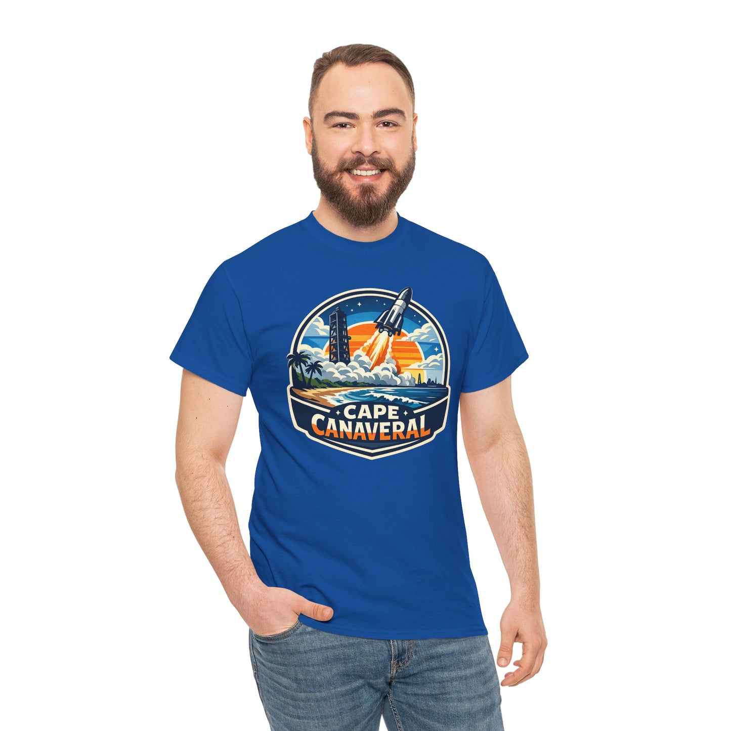 Cape Canaveral Rocket Launch T-Shirt