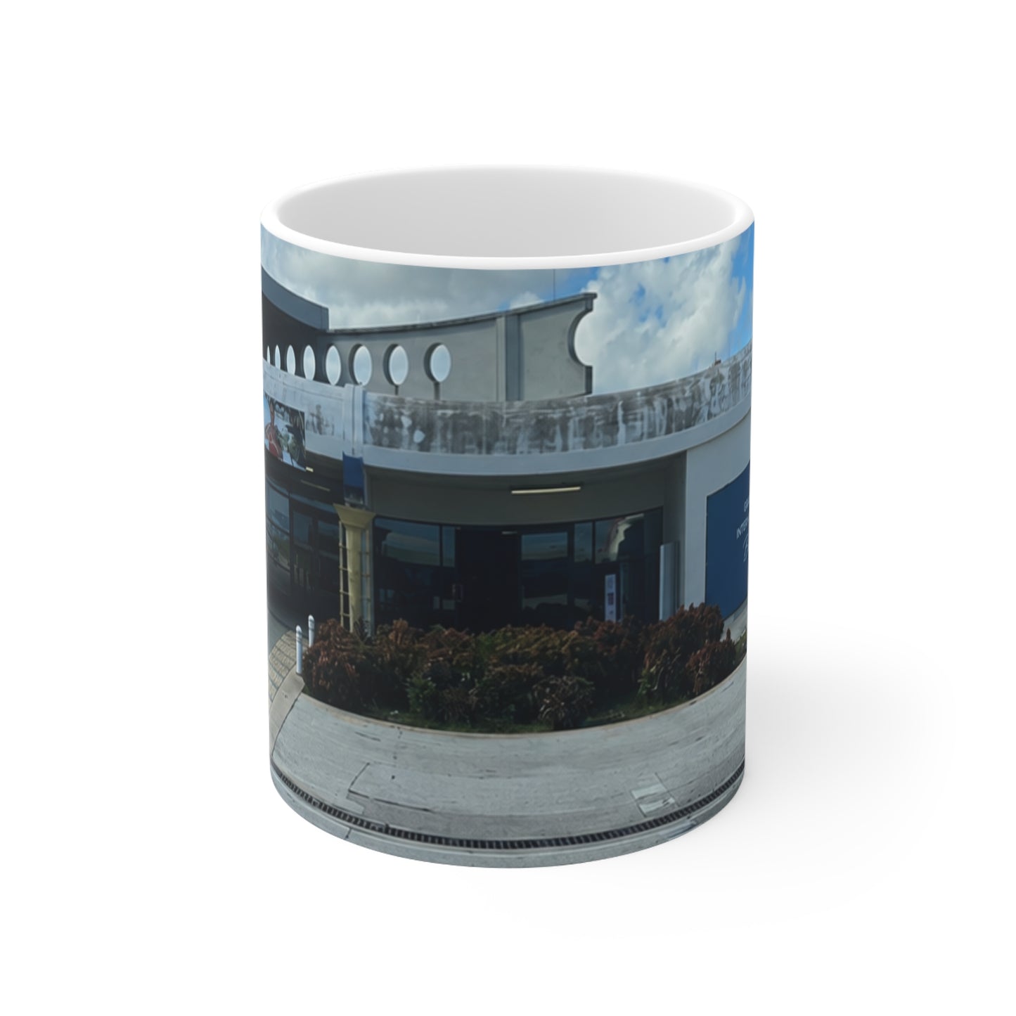 Barbados Grantley Adams International Airport Ceramic Coffee Mug – 11oz & 15oz