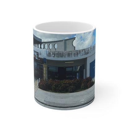 Barbados Grantley Adams International Airport Ceramic Coffee Mug – 11oz & 15oz