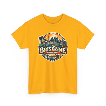 Brisbane Australia Vintage Sunset T-Shirt