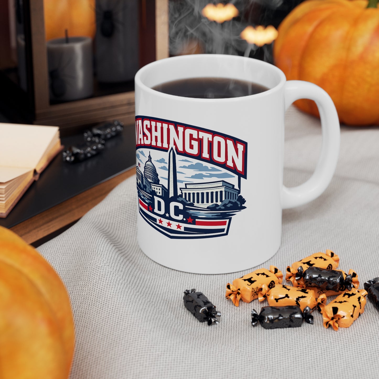 Washington DC Ceramic Coffee Cups, 11oz, 15oz