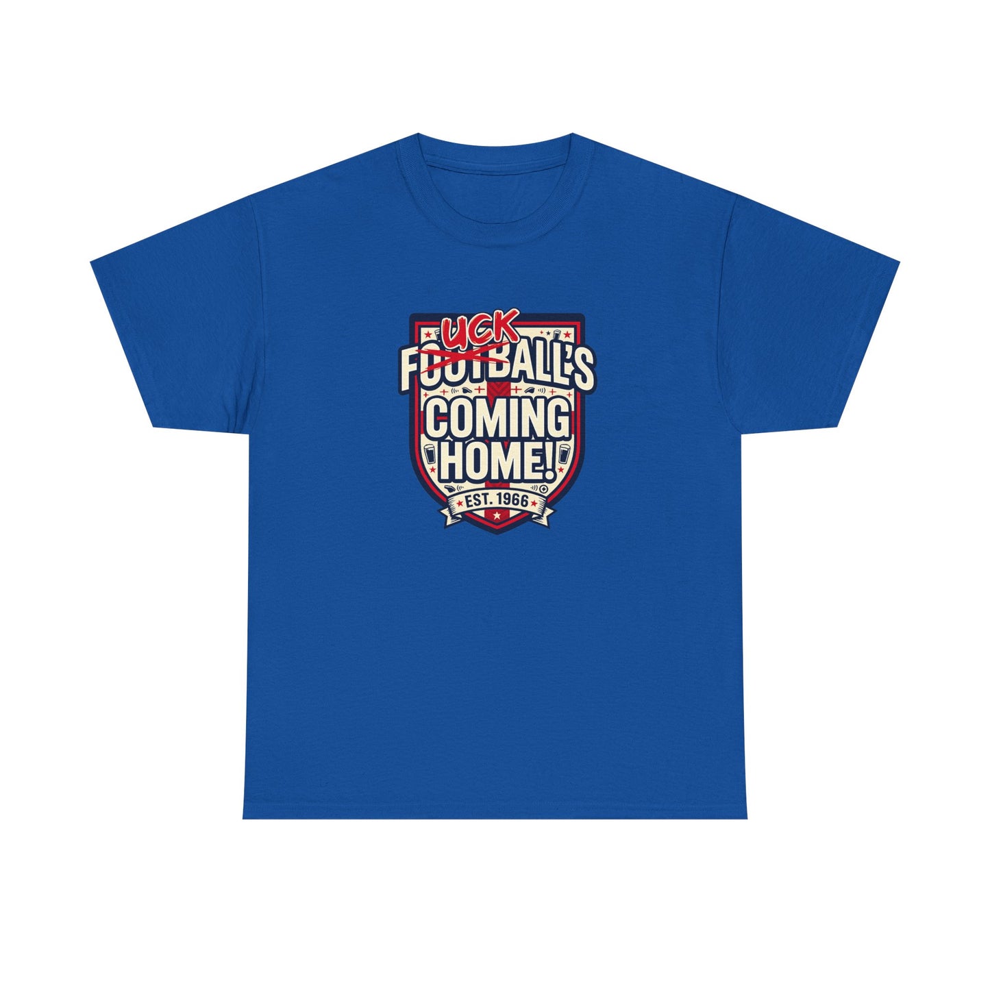 Provocative 'F*ck All's Football's Coming Home' Graphic Tee