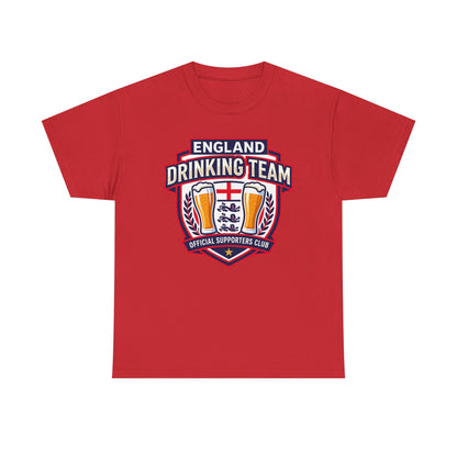 England Drinking Team T-Shirt — Official Supporters Club Pub Tee