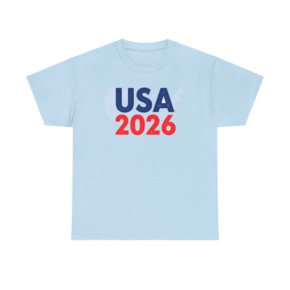 USA 2026 T-Shirt — Patriotic Supporter Tee
