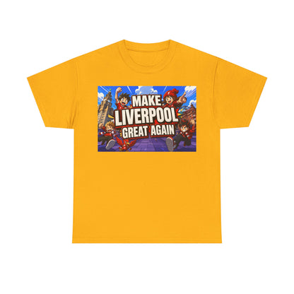 Liverpool Fan Tee – "Make Liverpool Great Again" Graphic Shirt