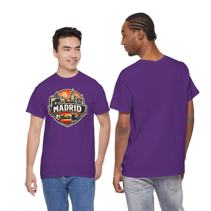 Madrid Skyline Soccer Crest T-Shirt
