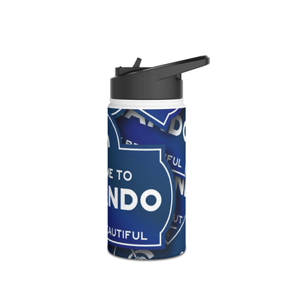 Orlando Water Bottle — "Welcome to Orlando" Stainless Steel Travel Bottle