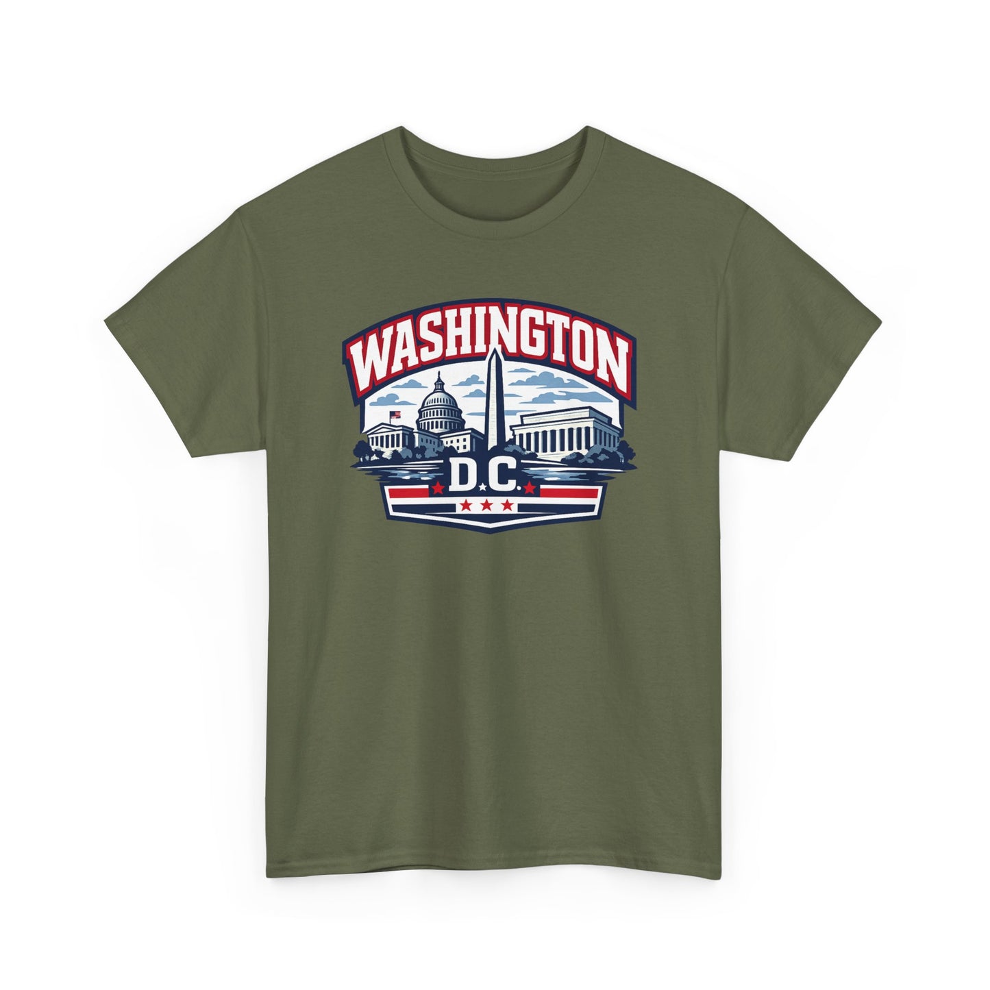 Washington D.C. T-Shirt — Capitol Skyline Graphic Tee