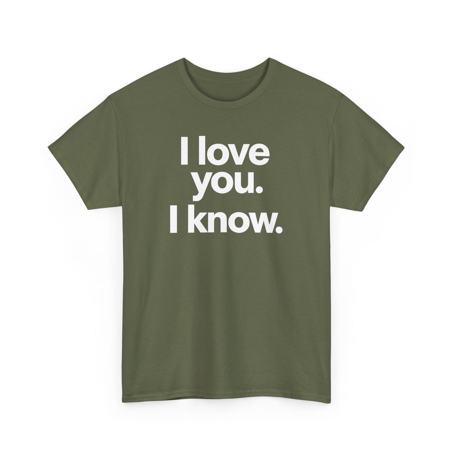 I Love You I Know Saying T‑Shirt from Star Wars