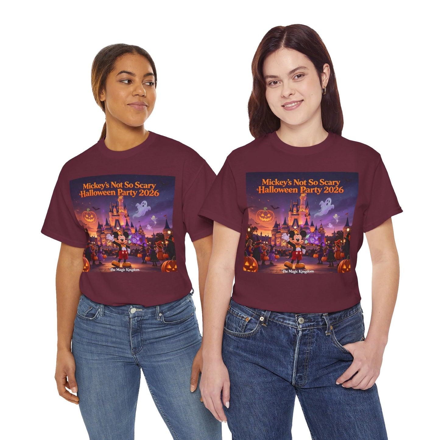Halloween Party Tee — "Mickey's Not So Scary Halloween Party 2026"