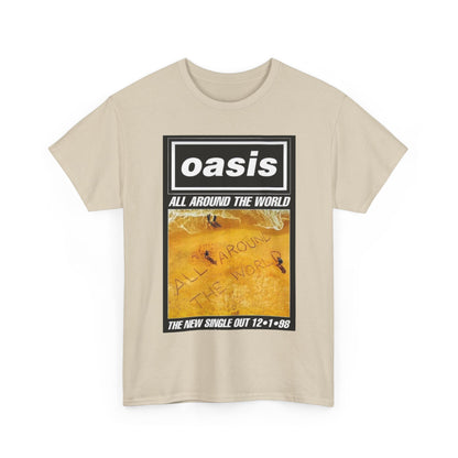 Oasis "All Around the World" Band Tee