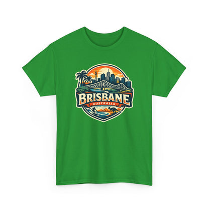Brisbane Australia Vintage Sunset T-Shirt