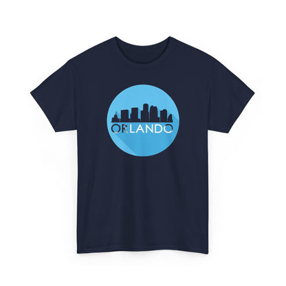Orlando Skyline Tee — Blue Circle City Skyline T-Shirt