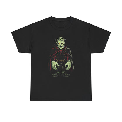 Frankenstein Monster Tee — Vintage Gothic Halloween Graphic T-Shirt