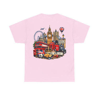 London Landmarks T‑Shirt — British Icons Collage Tee