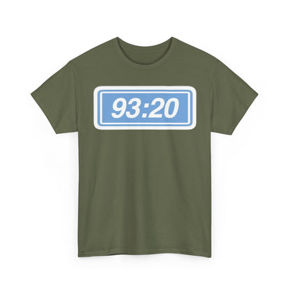 Manchester City 93:20 Tee — Minimal Retro Graphic T‑Shirt