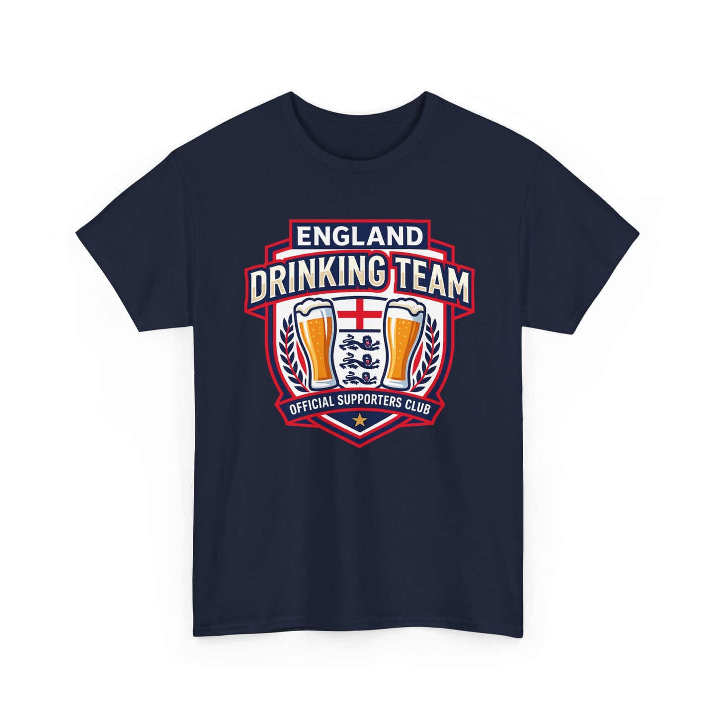 England Drinking Team T-Shirt — Official Supporters Club Pub Tee