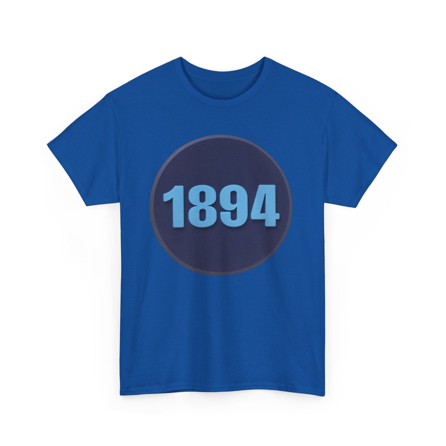 1894 Manchester City Circle Graphic Tee — Vintage Year Anniversary T-Shirt