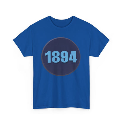 1894 Manchester City Circle Graphic Tee — Vintage Year Anniversary T-Shirt