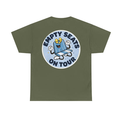 Manchester City T-Shirt — 'Empty Blue Seats On Tour' Retro Skate Graphic Tee