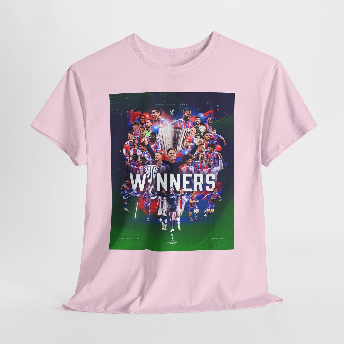 Crystal Palace UEFA Conference Winners Collage T‑Shirt