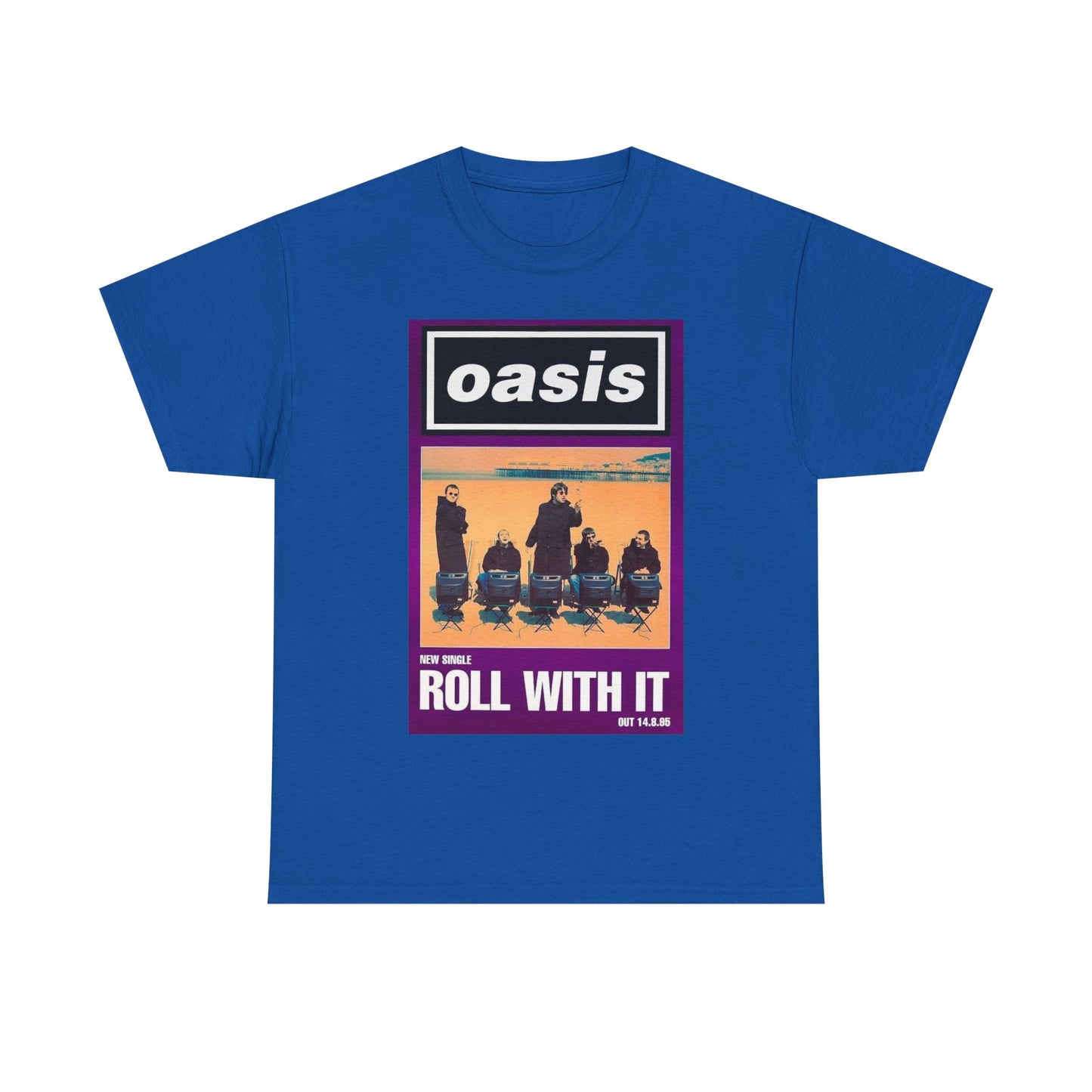 Oasis "Roll With It" Band Tee