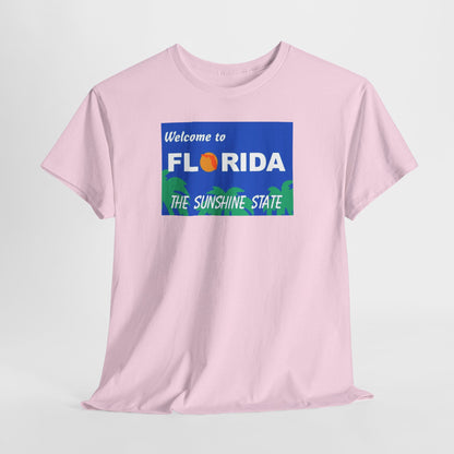 Florida "Welcome to Florida - The Sunshine State" T-Shirt