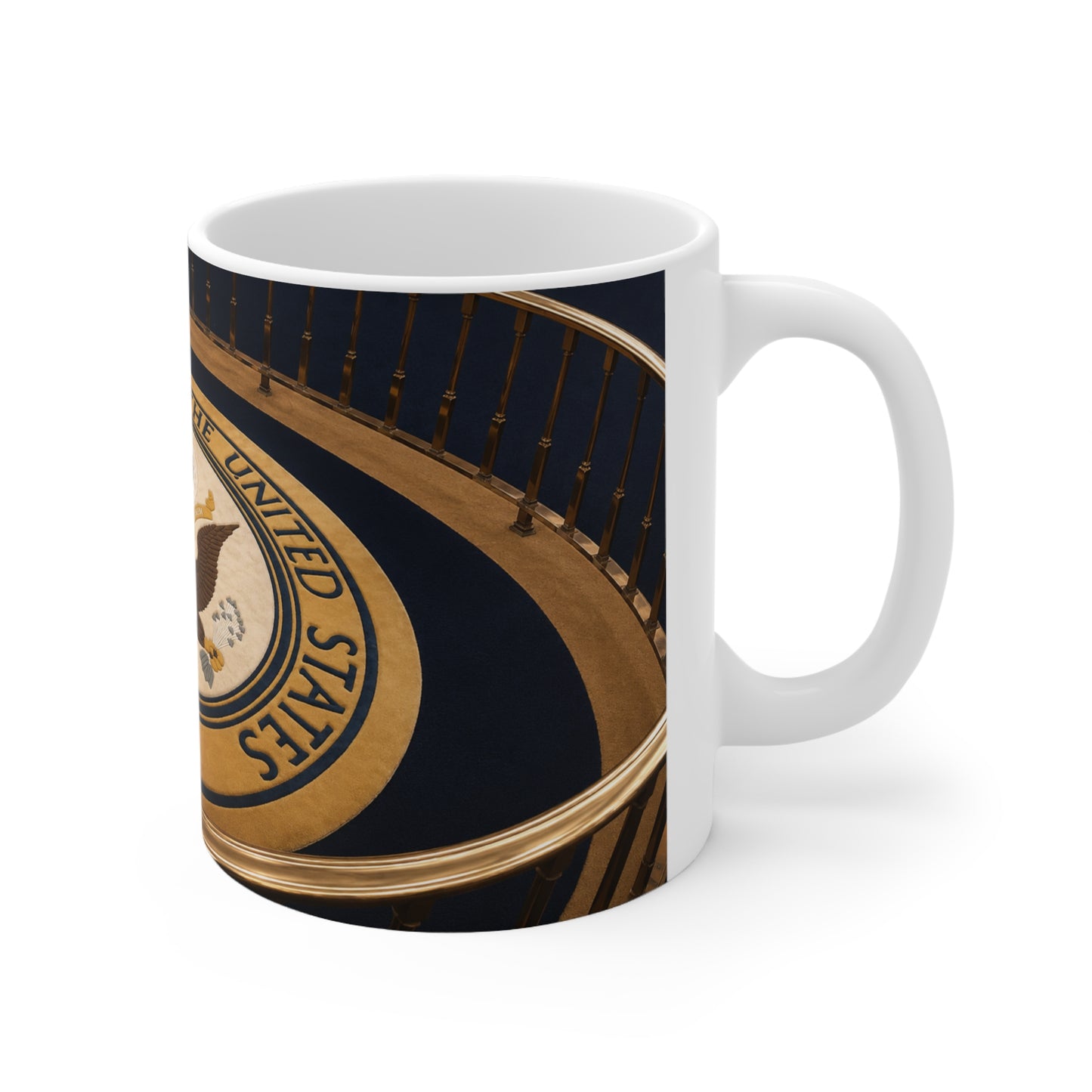 Presidential Seal Ceramic Coffee Mug — The Great Seal of the United States, 11oz & 15oz