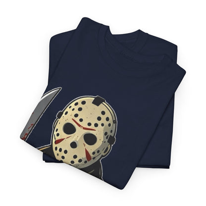 Horror Mask Killer Graphic Tee