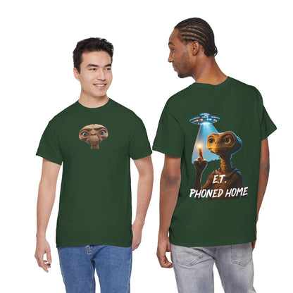 E.T. Phoned Home Tee — Retro Sci‑Fi Alien Graphic T-Shirt