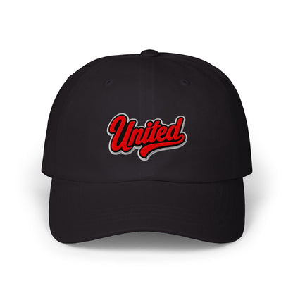 United Script Dad Cap