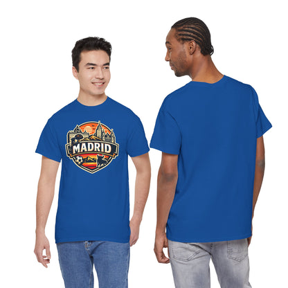 Madrid Skyline Soccer Crest T-Shirt