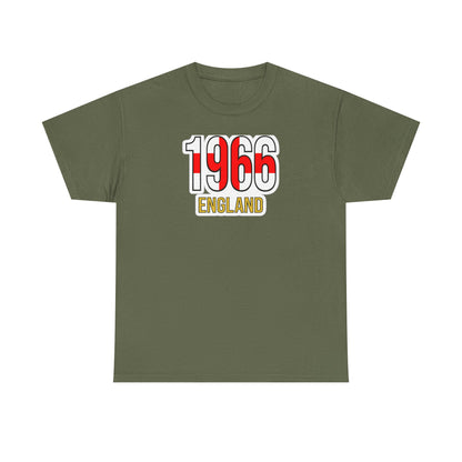 1966 England T‑Shirt – Retro World Cup Winners Football Tee