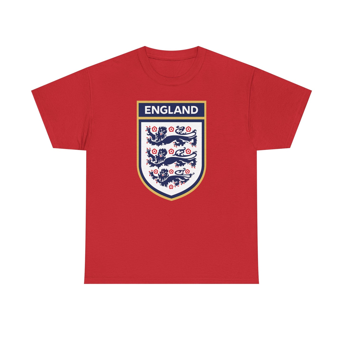 England Football T-Shirt — KANE #9 Red Soccer Shirt