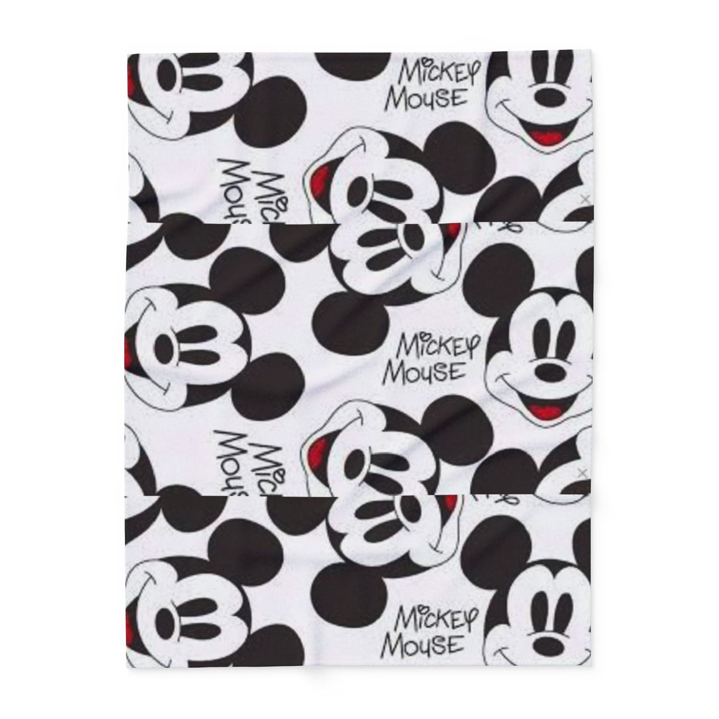 Mickey Mouse Fleece Blanket — Soft Disney Character Throw