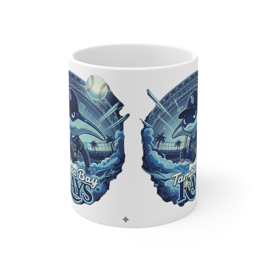 Tampa Bay Rays Mascot Ceramic Coffee Mug — 11oz & 15oz