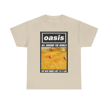 Oasis "All Around the World" Band Tee