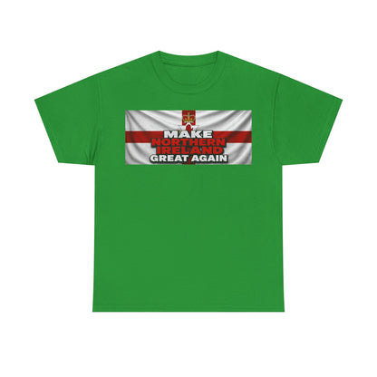 Northern Ireland Collage Tee — "Make Northern Ireland Great Again" Graphic T-Shirt