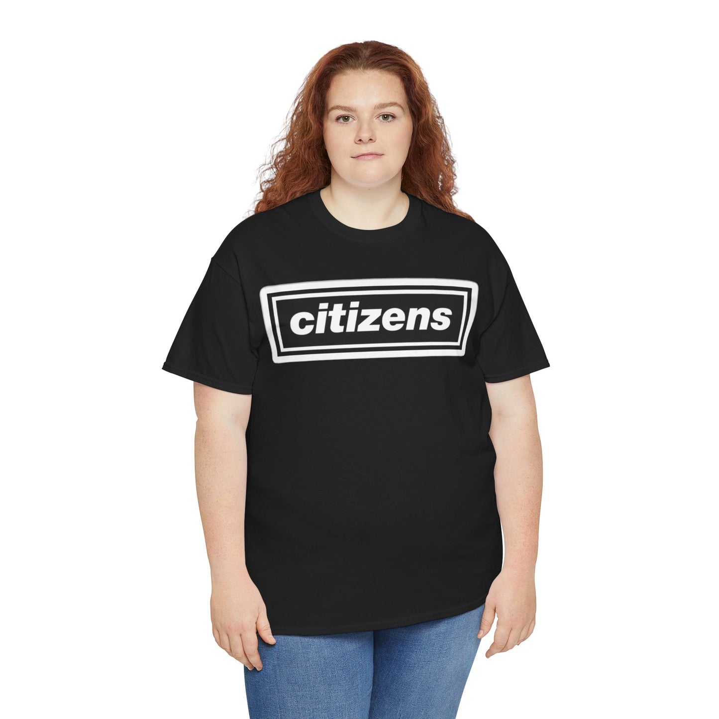 Citizens Manchester City Logo T-Shirt — Minimal Retro Box-Logo Tee