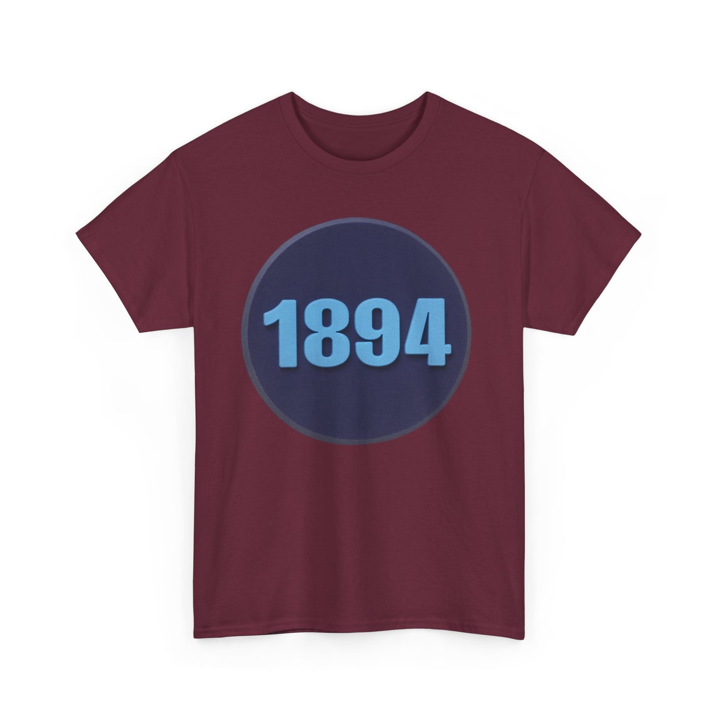 1894 Manchester City Circle Graphic Tee — Vintage Year Anniversary T-Shirt