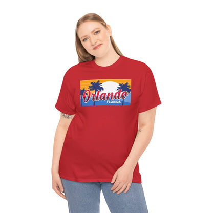 Orlando Florida Retro Sunset T-Shirt