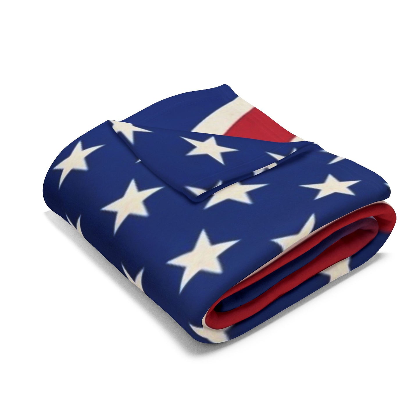 Union-Jack USA Flag Arctic Fleece Blanket – Patriotic British-American Throw