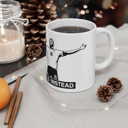 Kane & Bellingham Soccer Players 'I'm Loving Angels' Ceramic Coffee Mug — 11oz & 15oz