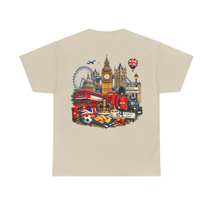 London Landmarks T‑Shirt — British Icons Collage Tee