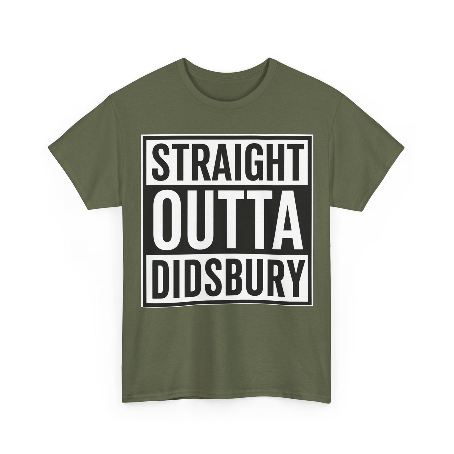 Straight Outta Didsbury T‑Shirt — Graphic City Pride Tee